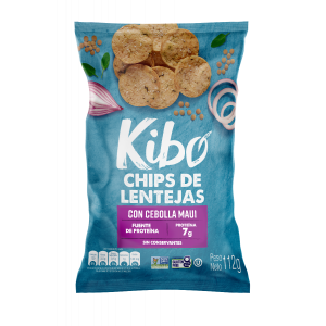 Chips de Lenteja Kibo Cebolla Maui 4oz