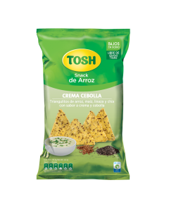 Snacks Tosh de Arroz Crema Cebolla 141,8g