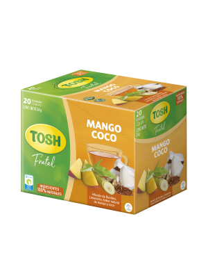 Infusión Tosh Mango y Coco 20uds