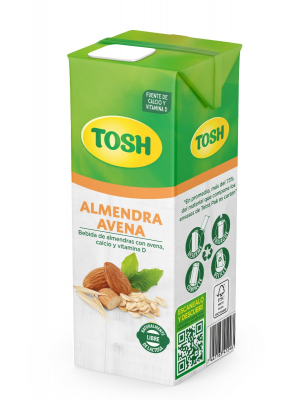 Bebida Tosh Almendra Avena